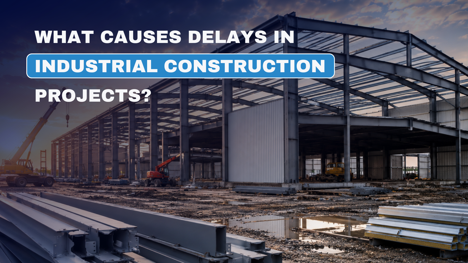 Industrial construction project using Pre-Engineered Building solutions by Adoriva Infratech